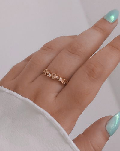 Anillo MARIGOLD- Talle 18