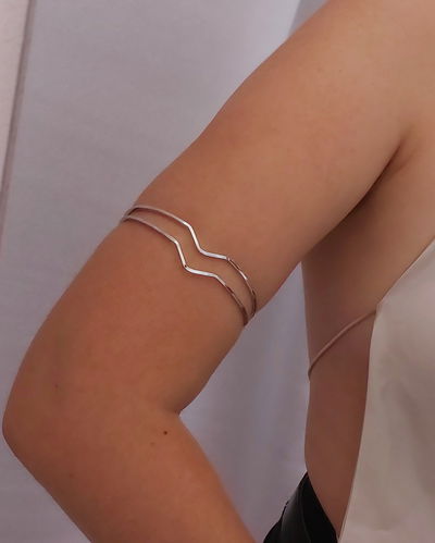 Brazalete VERENA silver
