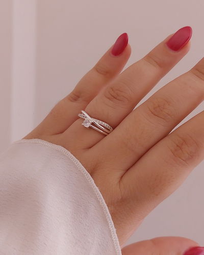 Anillo FAITH- Talle 17