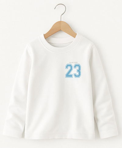 remera térmica 23 blanca