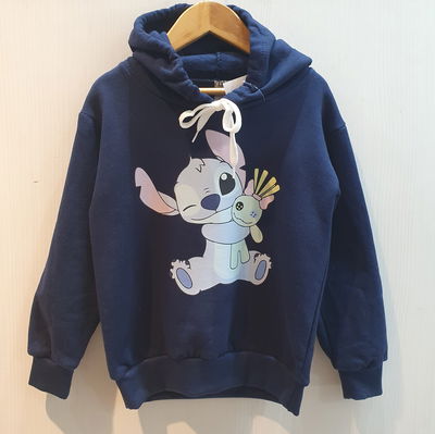 buzo FRIZA stich capucha