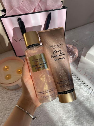 Combo Bare vanilla shimmer