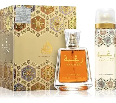 Raghba + perfume spray 