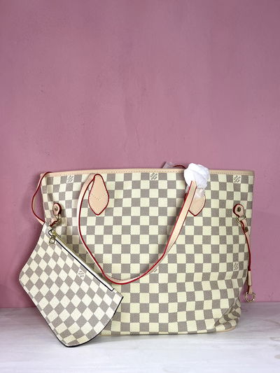 LV Neverfull Beige