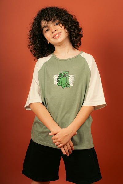 REMERA MINECRAFT RANGLAN