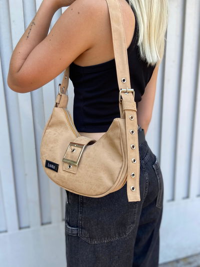 Shoulder Bag - beige