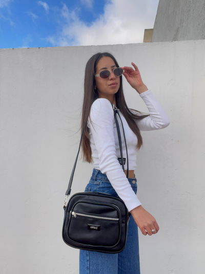 Bandolera Gina - negro