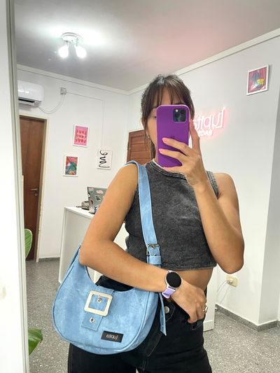 Shoulder Bag - denim