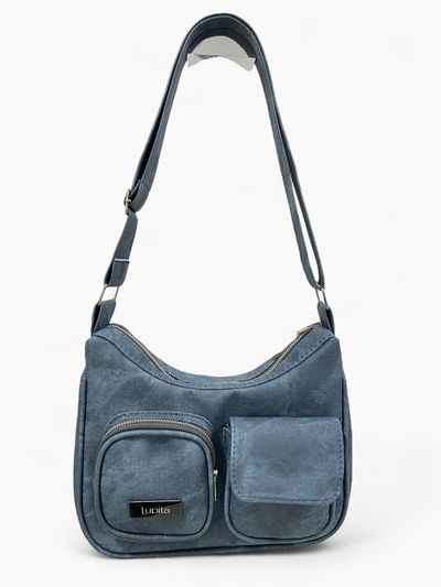 Baguette Bag Nina - denim 