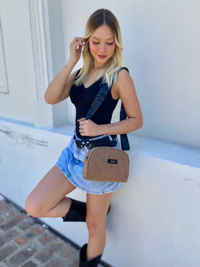 Bandolera Roxy - marron
