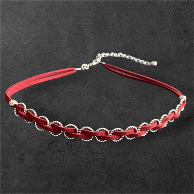 Choker Bordo