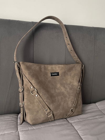 Cartera Cleo - gris 