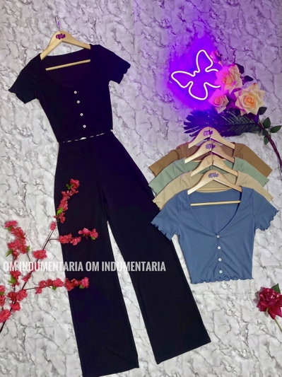 Conjunto Victoria (Saquito + Palazo)