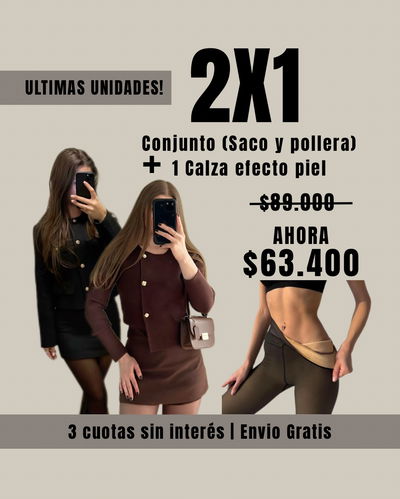 Promo🦋- 2x1  Set Chanel + Calza