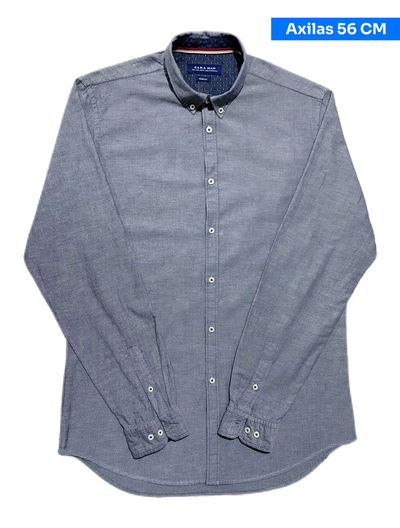 Camisa ZARA MAN - Talle L Slim Fit
