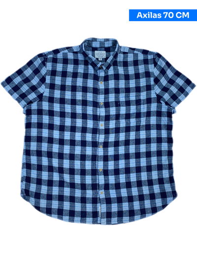 Camisa LUCKY BRAND - Talle XXL  Lino 