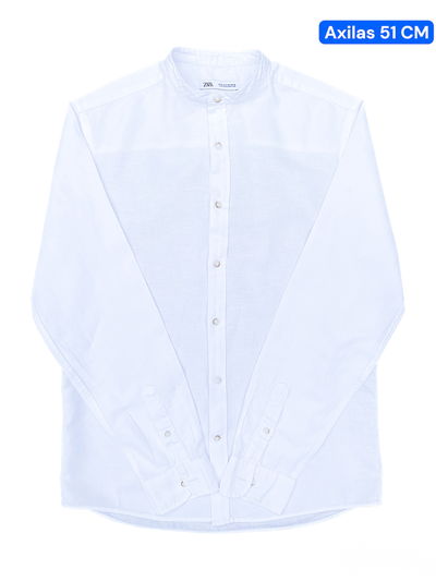 Camisa ZARA Talle S/M LINO 
