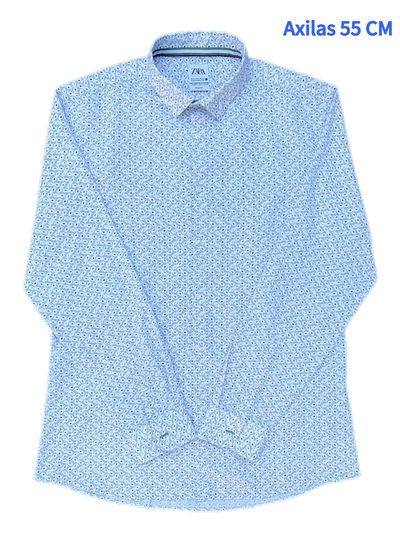 Camisa ZARA Talle L SLIM FIT 