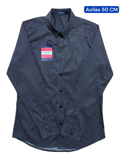 Camisa AIRBORN Talle M/S Elastizado 