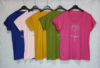 Remera Rosas