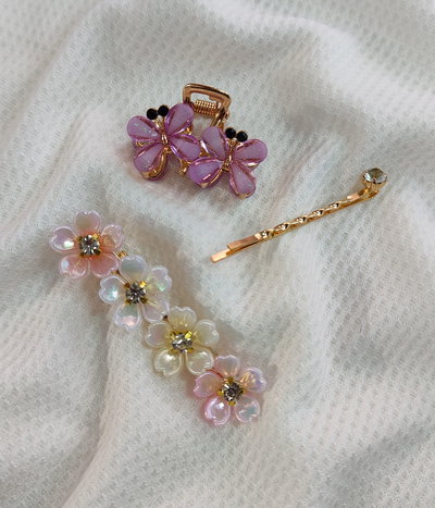 Set broche y apliques 