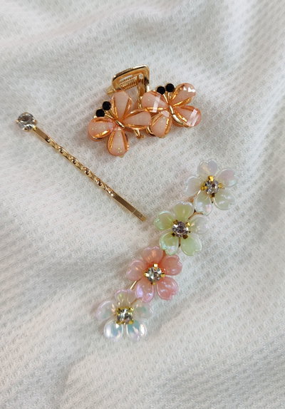 Set broche y apliques 