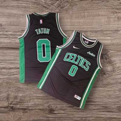 Musculosa Negro con verde 