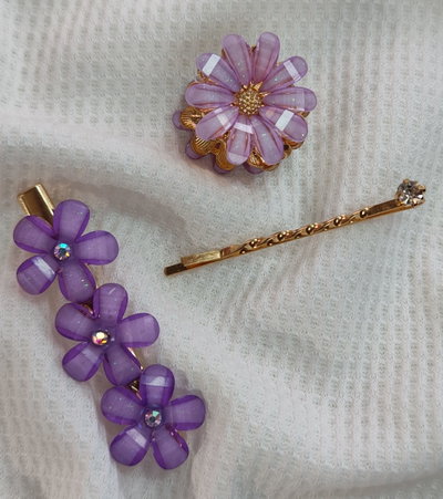 Set broche y apliques 