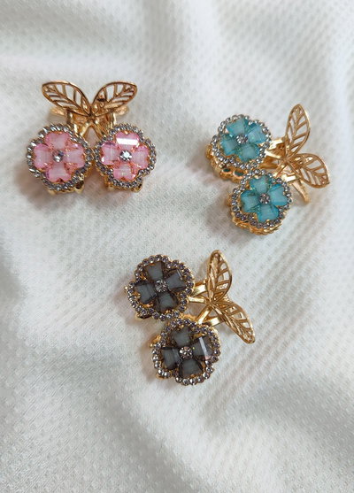 Broche flores 