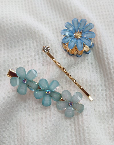 Set broche y apliques 