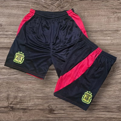 Short Negro con Rojo AFA 