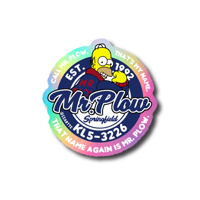 Los Simpson Homero mr. plow