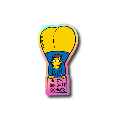 Los Simpson big butt Skinner