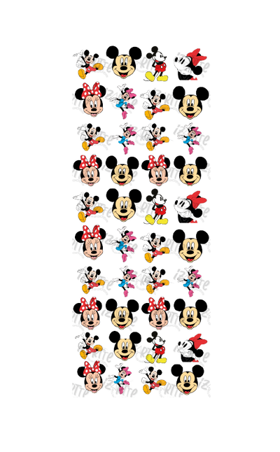 Dtf uñas Mickey