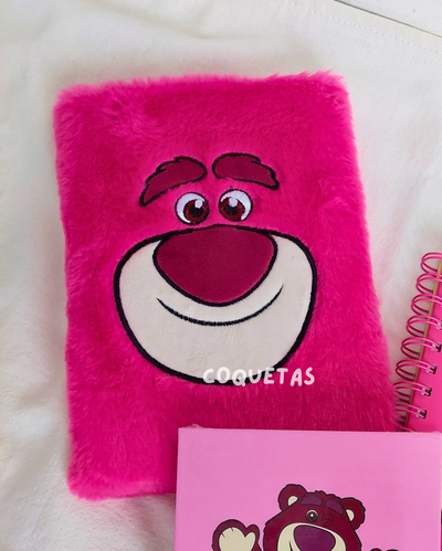 CUADERNO PELUCHE LOTSO 
