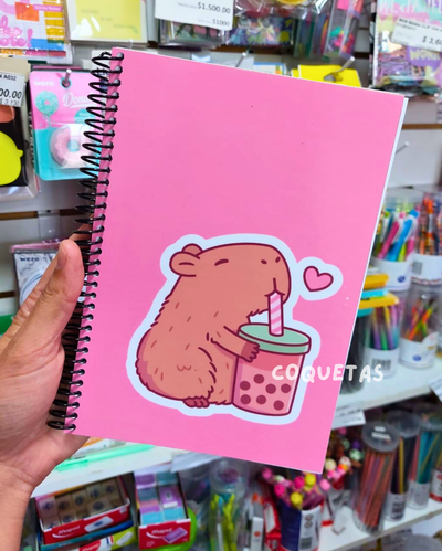 CUADERNO A5 CAPYBARA 