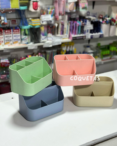 ORGANIZADOR PASTEL x5
