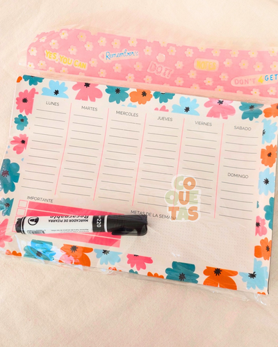 PLANNERS SEMANAL IMANTADO