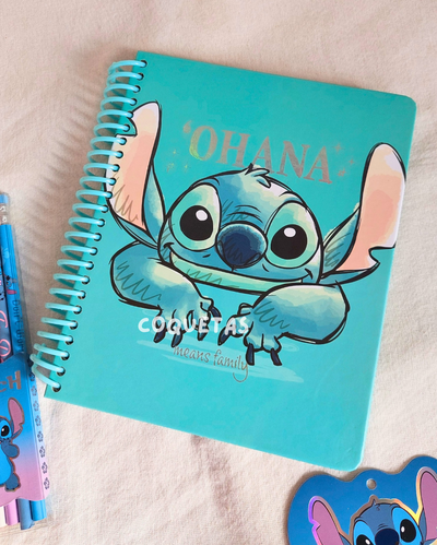 CUADERNO A5 STITCH 