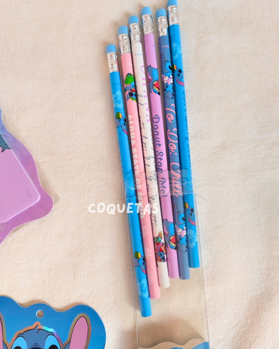 LAPIZ NEGRO STITCH x5