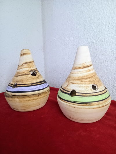 Cuencos cerámicos para sahumar