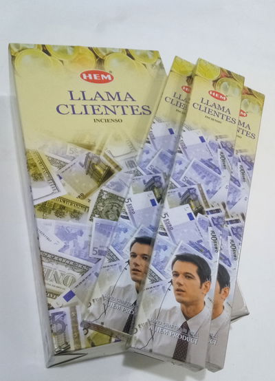 Sahumerios atrae clientes