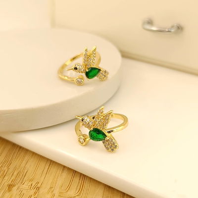 Anillo Alessia - falange dorado