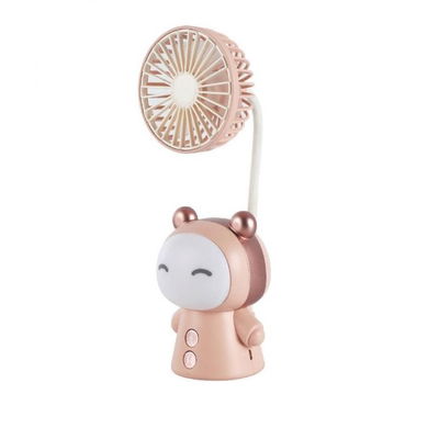 Velador Lampara Ventilador Luz Infantil Multi Colores Led