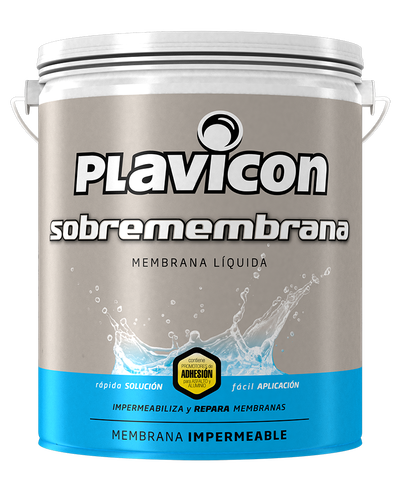 PLAVICON SOBREMEMBRANA ROJO LATA 4.6 KG