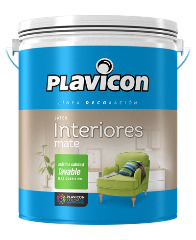 PLAVICON INTERIORES BLANCO LATA 20 LT.
