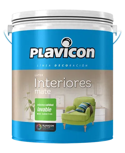 PLAVICON INTERIORES BLANCO LATA 10 LT.