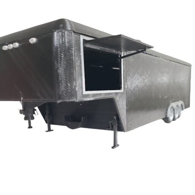 Trailer taller rodante cuello de ganso