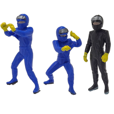 Stock disponible de Pit stop x3 Escala 1/24