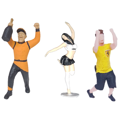 Stock disponible de Figuras x3 Escala 1/24